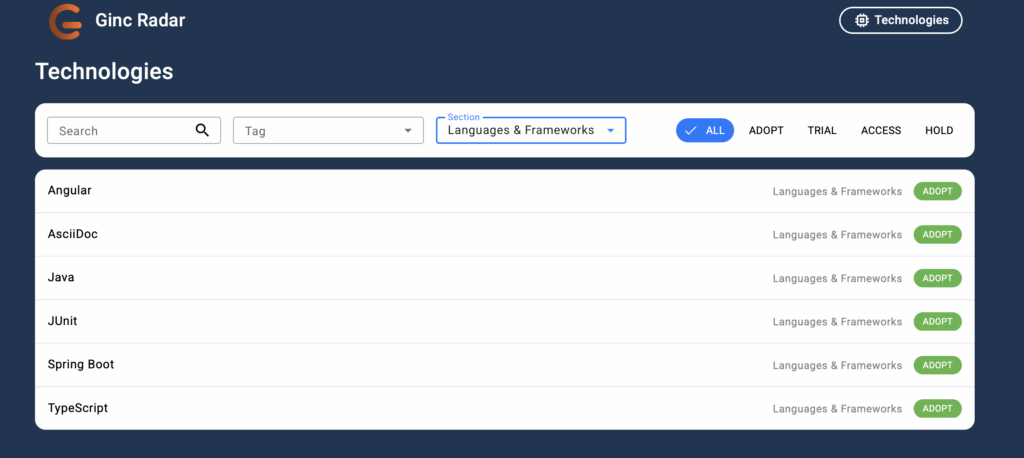 Обновление Ginc Radar Public. Релиз 1.3.0
